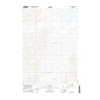 2016 Map of Valdez C-7 NW, 2016 Print