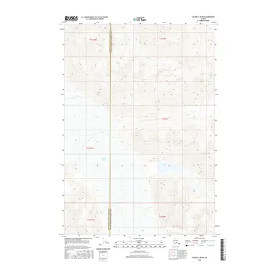 2016 Map of Valdez C-8 NW, 2016 Print