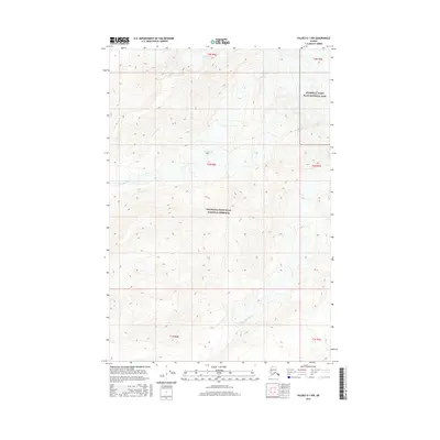 2016 Map of Valdez D-1 NW, 2016 Print