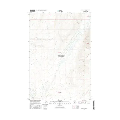 2016 Map of Valdez D-2 NW, 2016 Print
