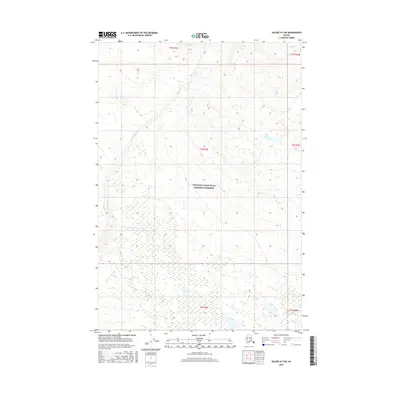 2016 Map of Valdez D-3 NE, 2016 Print