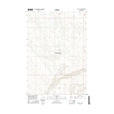 2016 Map of Valdez D-3 NW, 2016 Print