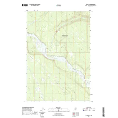 2019 Map of Valdez D-3 SW, 2019 Print
