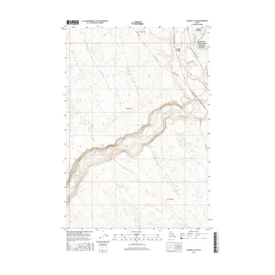 2016 Map of Valdez D-4 NW, 2016 Print