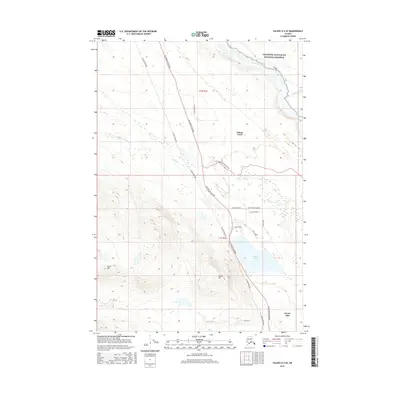 2016 Map of Valdez D-4 SE, 2016 Print