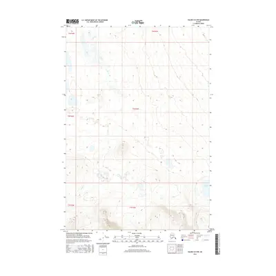 2016 Map of Valdez D-5 NW, 2016 Print
