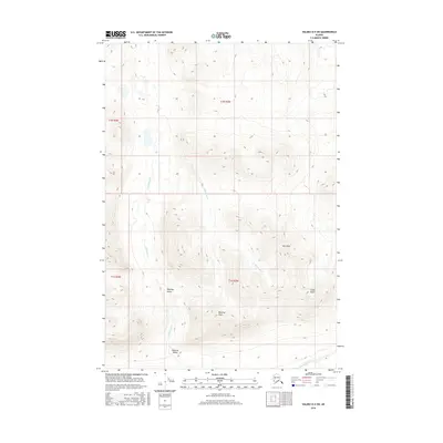 2016 Map of Valdez D-5 SW, 2016 Print