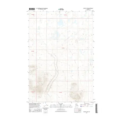 2016 Map of Valdez D-6 NW, 2016 Print