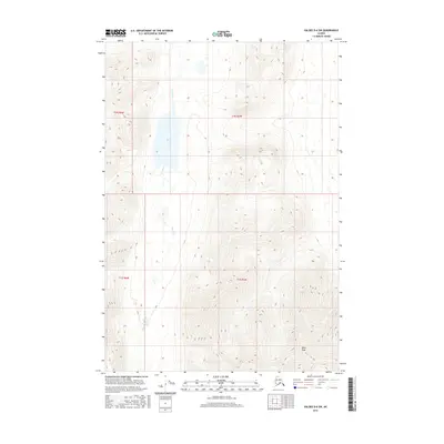 2016 Map of Valdez D-6 SW, 2016 Print