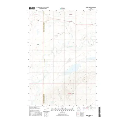 2016 Map of Valdez D-8 NW, 2016 Print