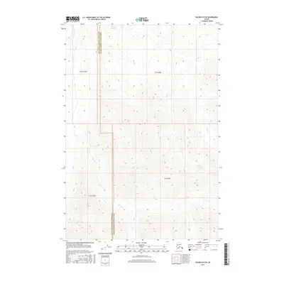 2016 Map of Valdez D-8 SW, 2016 Print
