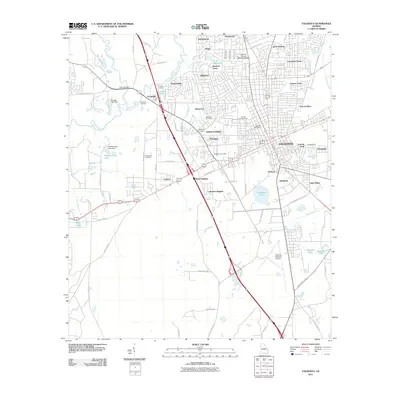 2011 Map of Valdosta, 2011 Print
