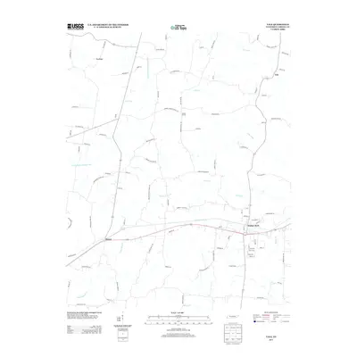 2013 Map of Vale, 2013 Print