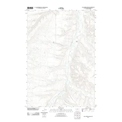 2011 Map of Vale Creek Ranch, 2011 Print