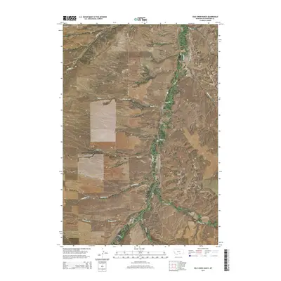 2014 Map of Vale Creek Ranch, 2014 Print
