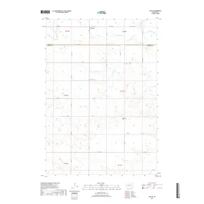 2017 Map of Vale SE, 2017 Print
