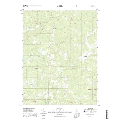 2019 Map of Valeene, 2019 Print