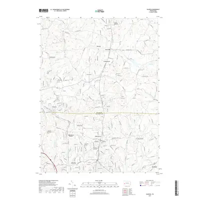 2019 Map of Valencia, 2019 Print