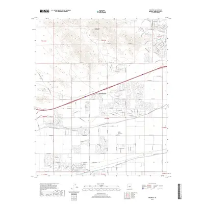 2018 Map of Valencia, 2018 Print