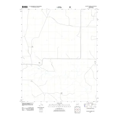 2011 Map of Valencia Spring, 2011 Print