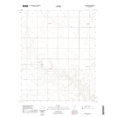 2020 Map of Valencia Spring, 2020 Print