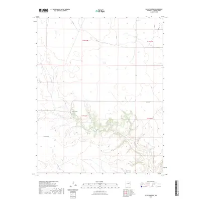 2023 Map of Valencia Spring, 2023 Print