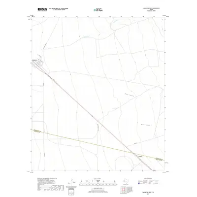2019 Map of Valentine East, 2019 Print