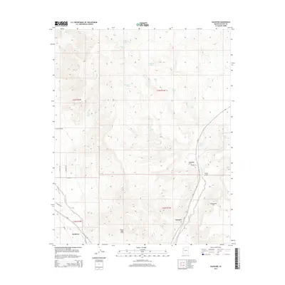 2014 Map of Valentine, 2014 Print