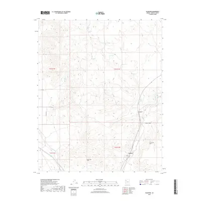 2018 Map of Valentine, 2018 Print