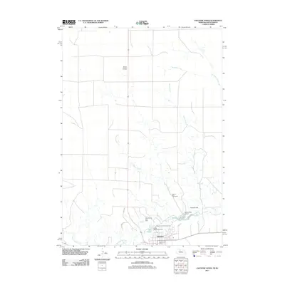 2011 Map of Valentine North, 2011 Print