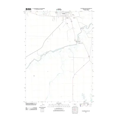 2011 Map of Valentine South, 2011 Print