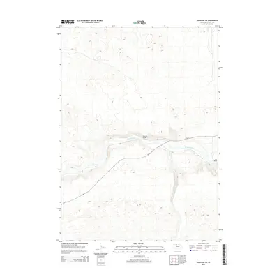 2014 Map of Valentine SW, 2014 Print