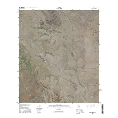 2016 Map of Valentine West, 2016 Print