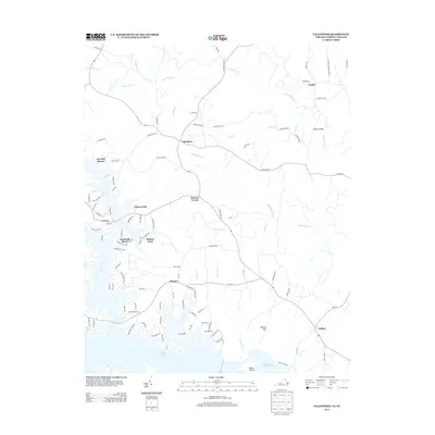 2013 Map of Valentines, 2013 Print