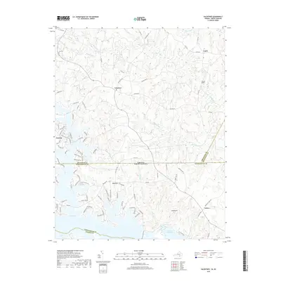 2019 Map of Valentines, 2019 Print