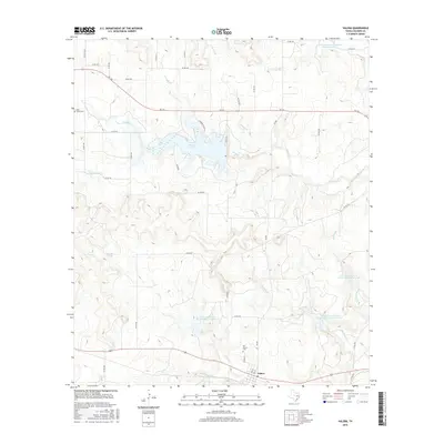 2016 Map of Valera, 2016 Print