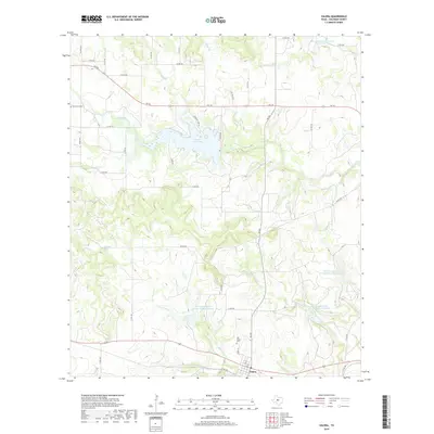 2019 Map of Valera, 2019 Print