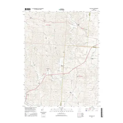 2016 Map of Vales Mills, 2016 Print