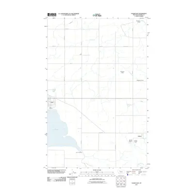 2011 Map of Valier East, 2011 Print