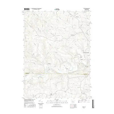 2016 Map of Valier, 2016 Print