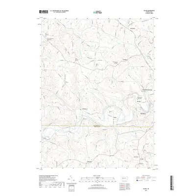 2019 Map of Valier, 2019 Print