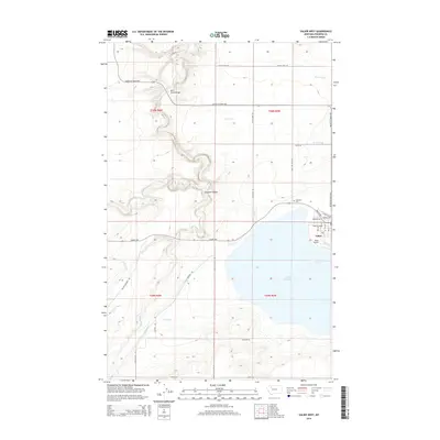 2014 Map of Valier West, 2014 Print