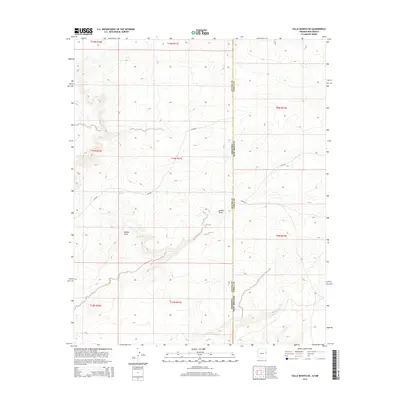 2014 Map of Valle Bonito NE, 2014 Print