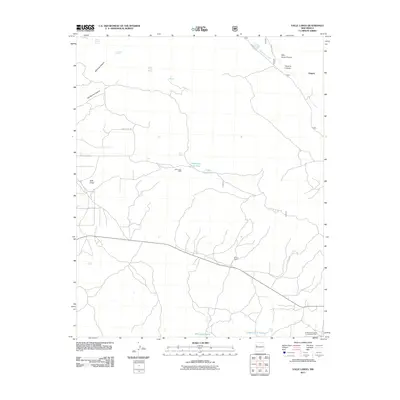2011 Map of Valle Largo, 2011 Print