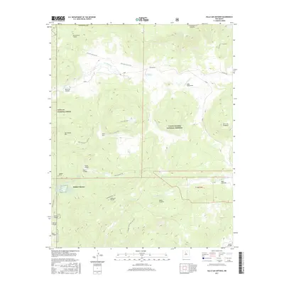2017 Map of Valle San Antonio, 2017 Print