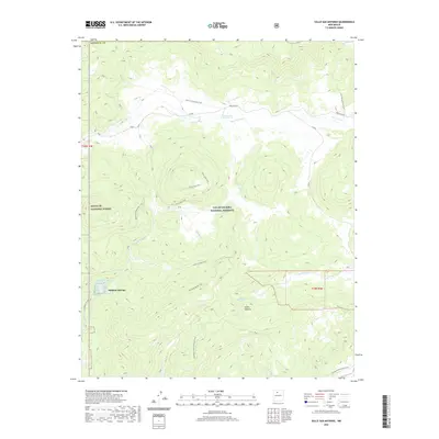 2020 Map of Valle San Antonio, 2020 Print