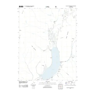2011 Map of Vallecito Reservoir, 2011 Print
