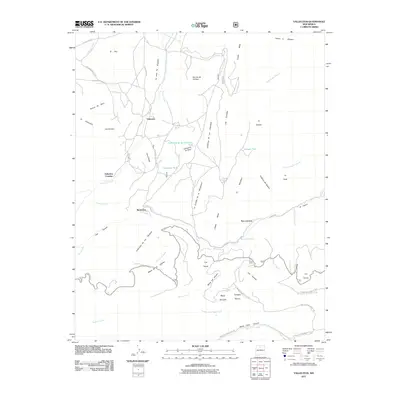 2011 Map of Vallecitos, 2011 Print