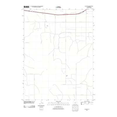 2010 Map of Vallery, 2010 Print