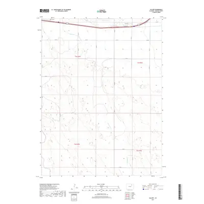 2019 Map of Vallery, 2019 Print